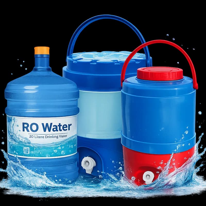RO Water Campers and Jugs